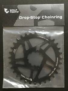 新品未開封 Wolf Tooth SRAM DM Chainrings Boost Offset Drop Stop-A ウルフトゥース チェーンリング 32T SDM32-BST MTB