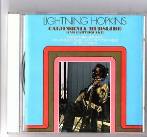  【国内盤・セル商品】「ライトニン・ホプキンス / カリフォルニア大地震～LIGHTNING HOPKINS / CALIFORNIA MUDSLIDE」PCD-2324 