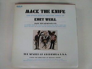 LP/The Sextet Of Orchestra U.S.A. /Mack The Knife/ビクター RCA/RGP-1060/Japan/1973