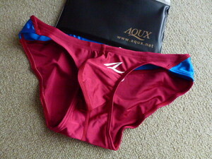 完売品　新品　未使用　AQUX スーパービキニ　Super Bikinis Bordeaux　スイムウエア　水着　赤系色　ＸL