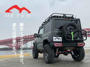 【流れるウィンカー仕様】METEO 新型 JB64W JIMNY ジムニー ファイバーLEDテールランプ クリア・レッド CRN メテオ 