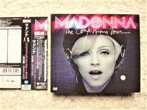 F【 Madonna / The Confessions Tour 】２枚組DVD+CD　帯付き　国内盤（解説・訳詩付き）