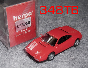 1/87 フェラーリ 348TB レッド ベルリネッタ 赤 FERRARI herpa