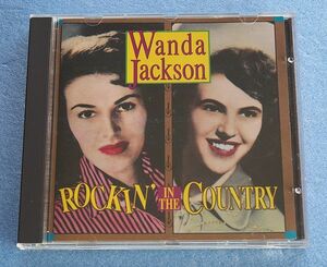 CD　米RHINO編集　ワンダ・ジャクソン「ROCKIN IN THE COUNTRY」US輸入盤　Wanda Jackson 