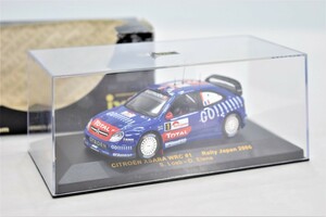 IXO イクソ RAM230 CITROEN XSARA シトロエン クサラ WRC #1 ラリー ジャパン 2006 1/43 ミニカー ラリーカー 元箱 ケース付 車 RI-543M