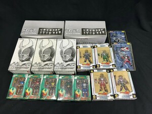 【M4-25-8】仮面ライダー フィギュア まとめて29点 各種揃い 龍騎 アクション 必殺技 ソフビ マスコレVol.8