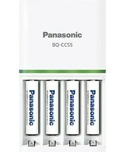 PANASONIC ENELOOP QUICK BATTERY CHARGER SET SIZE4X4 STANDARD MODEL K-KJ55MCC04