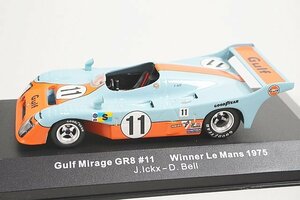 ixo イクソ 1/43 ガルフ ミラージュ GR8 ルマン LM 1975 優勝 #11 LM1975