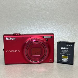 W5 2-38） Nikon ニコン COOLPIX S6100 コンパクトデジタルカメラ