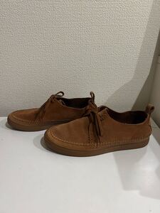 Clarks クラークス ケセルクラフト 茶 US8 1/2