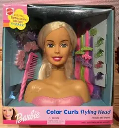 バービー カラーカール スタイリングヘッド barbie 2001年