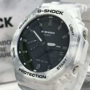 未使用 Ｇ－ＳＨＯＣＫ ＧＡＥ－２１００ＧＣ－７ＡＪＲ ＣＡＳＩＯ グランジスノー カモフラージュ クォーツ 腕時計 時計/248