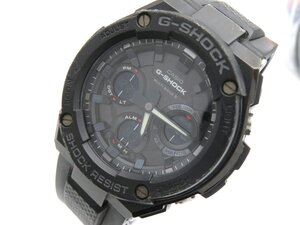 \1◆稼働◆ カシオ GST-W100G G-SHOCK ブラック ソーラー メンズ 腕時計 V14801