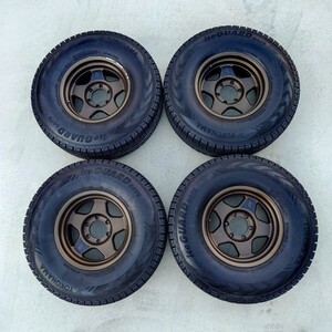 285/75r16 YOKOHAMAスタッドレス、SCSホイール ヨコハマ 78プラド 80ランクル FJクルーザー