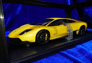 1/18 Lamborghini Murcielago LP670-4 SV GIALLO ORION Autoart 74616 オートアート ランボルギーニ ムルシエラゴ スーパーヴェローチェ