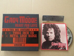 aa/限定CDs-BOX/Gary Moore(ゲイリームーア)/Metal Logoバッジ付