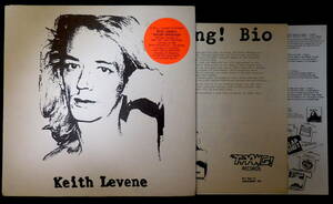 KEITH LEVENE／VIOLENT OPPOSITION　レア12インチ　プロモ資料付属　PIL PUBLIC IMAGE LTD関係　ダブ