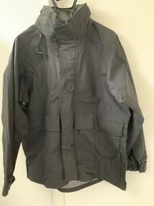 美品 U.S.NAVY 米軍 海軍 GORE-TEX ゴアテックス　パーカー Large REGULAR BLACK ブラック USN USED