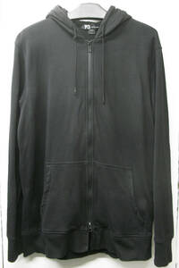 XL Y-3 Yohji Yamamoto adidas SWEAT FOODIE BLACK（ ワイスリー ヨウジヤマモト パーカー スウェット 黒 XL ジャケット JACKET アーカイブ