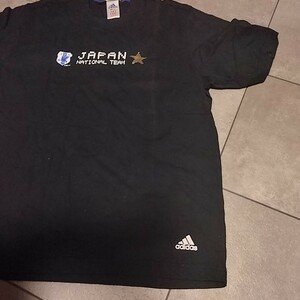 tm202 　adidas　FIFA　World Cup　2002　JAPAN　NATIONAL　TEAMS　Tシャツ　アディダス　ワールドカップ　当時物　サッカー　jfa