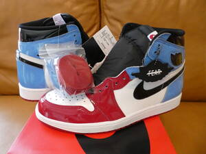 【即完売】正規品 19年製 27.5cm エアジョーダン 1 ハイ フィアレス AIR JORDAN 1 HIGH OG FEARLESS UNC CHICAGO BULLS CK5666-100