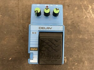 音出し確認済み！Ibanez アイバニーズ デジタル ディレイ DL10 日本製 DELAY 現状品