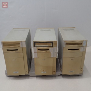 Power Macintosh 8500/120・132・150 M3409 まとめて 3台セット アップル マッキントッシュ 通電不可 ジャンク パーツ取りにどうぞ【DC