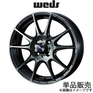 ウェッズスポーツ SA25R ヤリス PH10/PA10/210系 15インチ アルミホイール 1本 ウォースブラッククリア 0073687 WEDS WedsSport SA25R