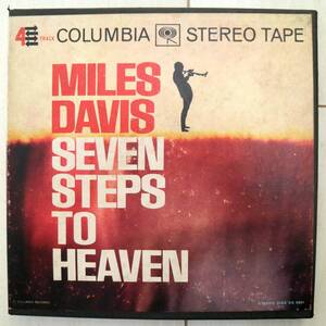 【貴重/US/オープンリールテープ/7号/4トラ19(cm/s)】Miles Davis / Seven Steps To Heaven Columbia CQ 594