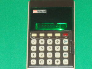 ジャンク★SHARP シャープ株式会社★ELECTRONIC CALCULATOR 電卓★ELSIMATE エルシーメイト★EL-8117★蛍光表示★昭和レトロ アンティーク