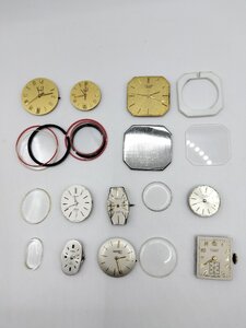 腕時計部品 ジャンク品 おまとめ 手巻きムーブメント クォーツ 文字盤 パーツ ダンヒル/セイコー/LONGINES/CITIZEN/RADO/モレラート J516