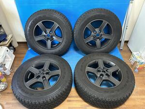 ランドローバー ディフェンダー 純正 18インチ 18x8J +41.5 120/5H、255/70R18 (116H) グッドイヤー WRANGLER 中古4本 2022年製