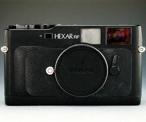 konica Hexar RF　コニカ　ヘキサー　ＲＦ　ボディ 動作良好　美品　Leica Mマウント互換 1/4000秒の超高速シャッター!!