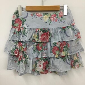 RALPHLAUREN L ラルフローレン スカート ひざ丈スカート フリル キッズ Skirt Medium Skirt 水色 / ライトブルー / 10090786