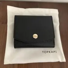 TOPKAPI 二つ折り財布 黒