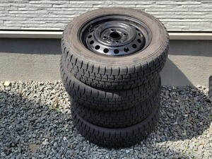 155/65R13　スタッドレスタイヤ　スタッドレス　溝バリ山　スズキ　ホイール　ワゴンR パレット　ルークス　MH21 MH23　MH34 MK21S ML21S　