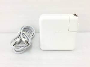 〇 Apple 61W USB-C Power Adapter 電源アダプタ A1718 動作品