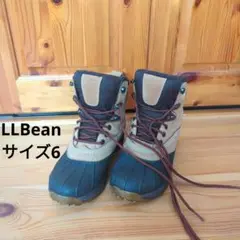 LLBean　レディース　ブーツ　ビーンブーツ　茶　サイズ6 23.0㌢