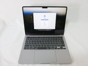 ★美品【充放電回数181回】 Apple MacBook Air M2 2022　 MBA13.6SPG/8C CPU/10C GPU/24GB/512GB/KB-J/JPN 中古