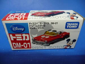 送料\290~ 新品未使用 ディズニー モータース DM-01 ドリームスターⅡ ミッキーマウス TAKARATOMY タカラトミー トミカ TOMICA ミニカー