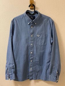 【定番】FRED PERRY Oxford Shirt ボタンダウンシャツ オックスフォード Size M 