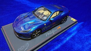 1/18 FERRARI PORTOFINO Modificata CROSSED ROOF Blu Abu Dhabi BBR フェラーリ ポルトフィーノM 2020 スパイダー アブダビブルー 2+2 