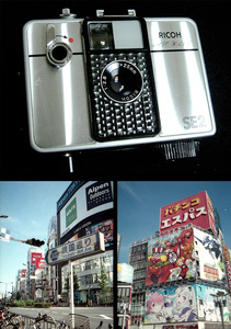 m345405 撮影可 リコー オートハーフ SE2 ricoh autohalf se2 auto half vintage half frame camera from japan トイカメラ フィルムカメラ