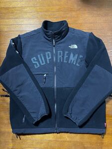 Supreme シュプリーム × ノースフェイスArc Logo Denali Fleece Jacket アーチロゴ デナリ フリース ジャケット NA11903I 黒　美品　M