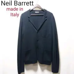 イタリア製◇ニールバレットNeil Barrett◇ニットジャージージャケット