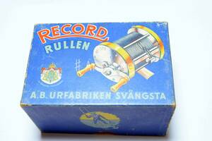 OLD ABU RECORD　1500Ｃ ORIGINAL BOX SWEDEN SVANGSTA （Ｙ541-464）アブ　レコード　箱