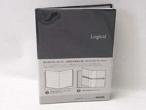 送料無料 即決 ナカバヤシ NSC-A502-18D ロジカルダイアリー 2018 2冊用カバータイプ A5 ブラック 管10691