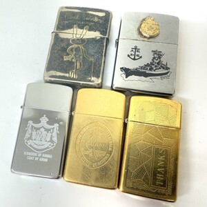 H948■▲ Zippo ジッポ オイルライター 5点セット 戦艦大和 THANKS GUAM Paul Smith HAWAII グアム ハワイ etc