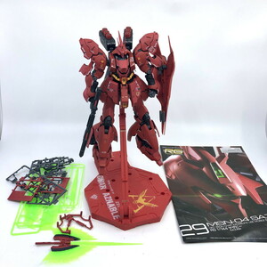 RG 1/144 サザビー 機動戦士ガンダム 完成品 ジャンク プラモデル ガンプラ(Y0527_2)