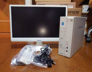 ★EPSON AY-311S◆Windows8.1 64ビット◆Corei3-4150◆4GB◆500GB HDD◆DVD-RW◆Office2013Per 動作確認済　21.5インチモニタ―セット